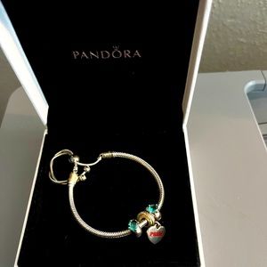PANDORA pride charm bracelet